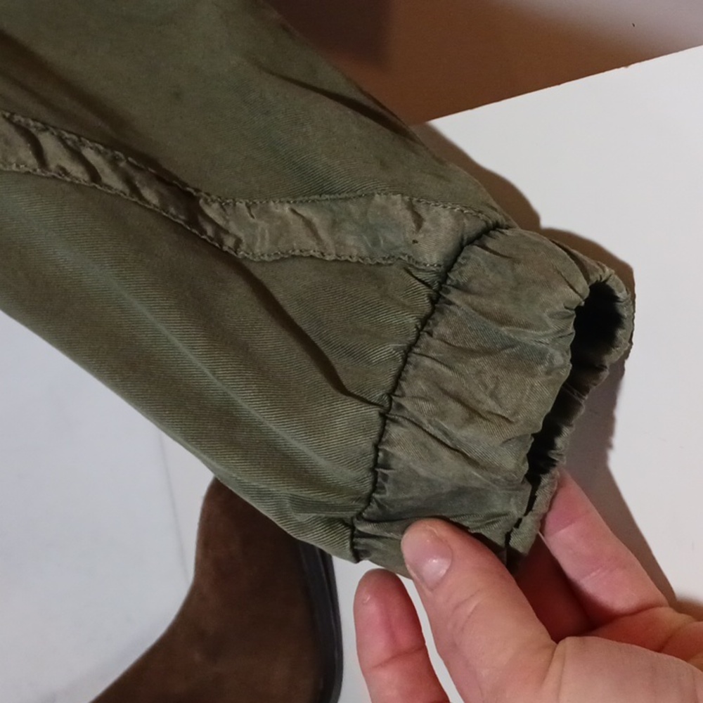 Young Fabulous and Broke Army Green Bomber Jacket sz S - Picture 6 of 14